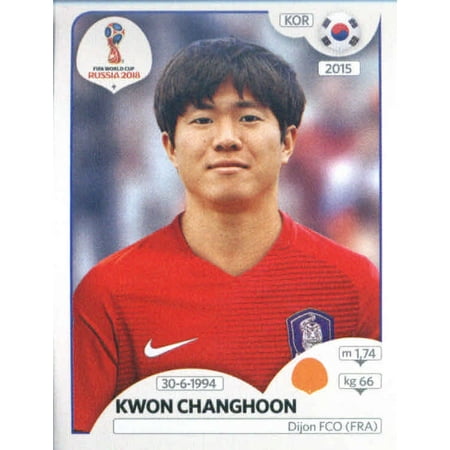 2018 Panini World Cup Stickers Russia #501 Kwon Chang-hoon Korea Republic Soccer (Best Korean Soccer Player)
