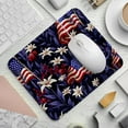 thumbnail image 2 of Flag Plants 8.3x9.8 Inch Square Non-Slip Rubber Bottom Mouse Pad, Desk Pad, Desk Mat - Printed Design for Office and Gaming, 2 of 6
