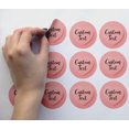 thumbnail image 2 of Darling Souvenir MADE WITH LOVE Hearts Print - 2" CustomStickersPremium 80 Self-AdhesiveRoundLabels- Personalized Wedding Party FavorStickers/RoundEnvelope Seal, 2 of 6