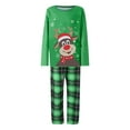 thumbnail image 2 of Nituyy Christmas Family Pajamas Matching Sets Xmas Holiday Sleepwear Jammies Long Sleeve PJs, 2 of 10