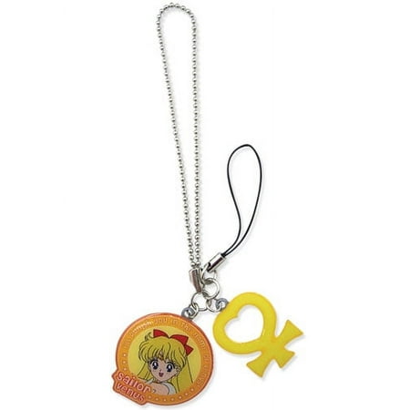Cell Phone Charm - Sailor Moon - New Sailor Venus and Symbol ge82507