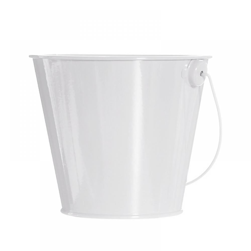 Topumt Mini Metal Buckets Plant Flower Pots Small Pail Tins Candy Tree