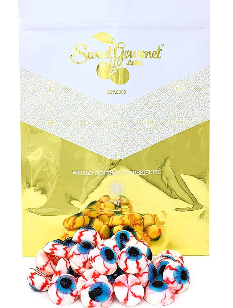 SweetGourmet Gummy Eyeballs | Halloween Bulk Candy | 5 Pounds