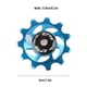 thumbnail image 2 of 11T Jockey Wheel Rear Derailleur Pulley for Mountain Bike Bicycle Replacement Parts(Blue), 2 of 4