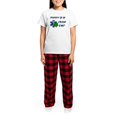 thumbnail image 4 of CafePress - Irish EMT Property Women's Light Pajamas - Women's Short Sleeve Print T-Shirt and Pants Light Cotton Pajama Set, 4 of 7