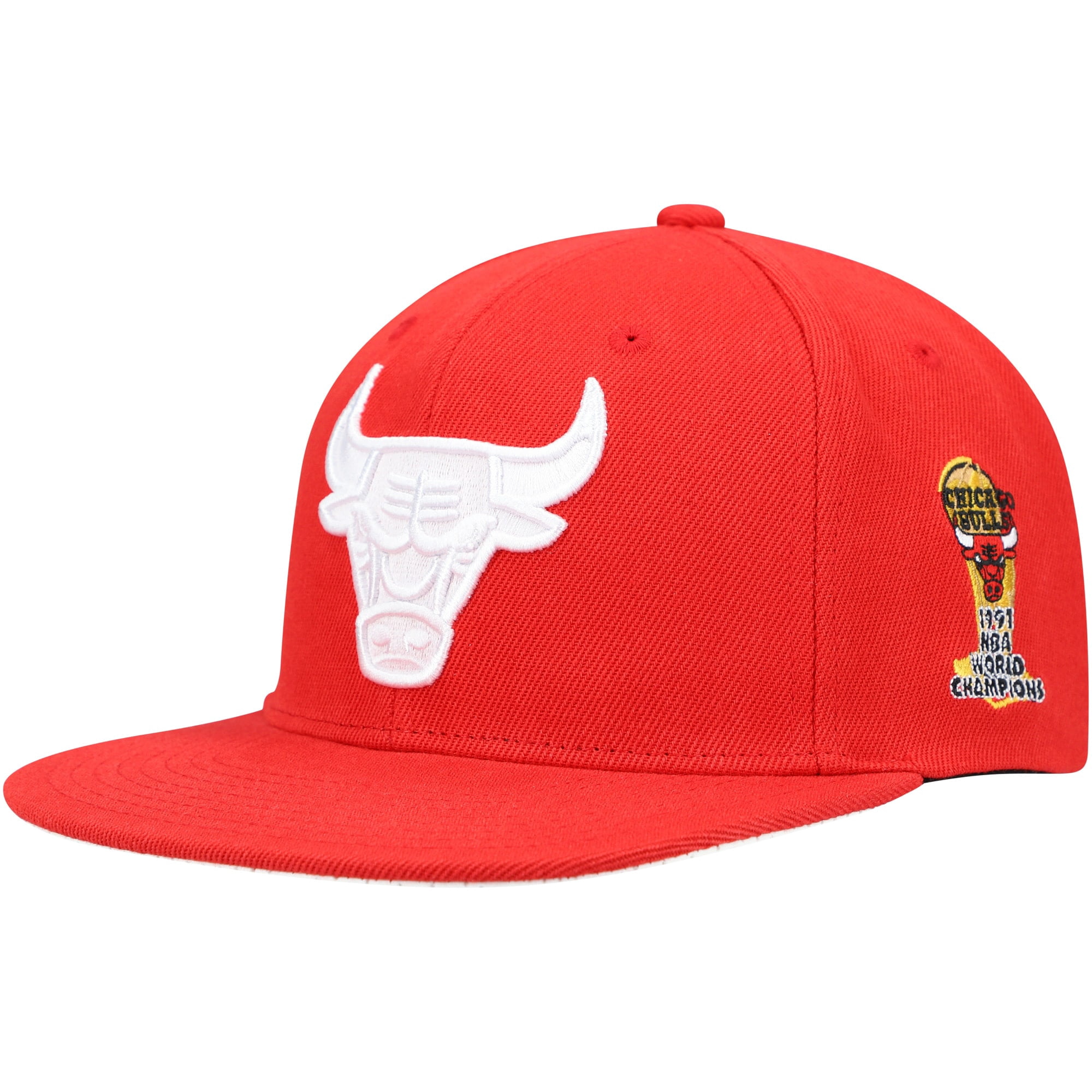 Men's Mitchell \u0026 Ness Red Chicago Bulls 