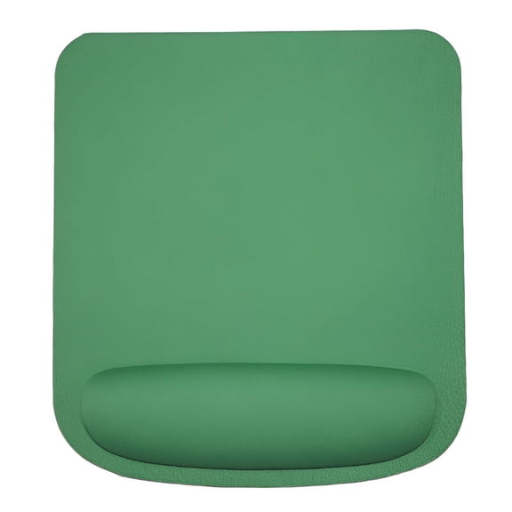 CCOCC Mouse Pad,Keeps Desktop Tidy Mouse Pad with Wrist Rest,Wrist Support Design Mouse Pads,Green