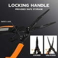 thumbnail image 6 of Multifunctional Fishing Pliers, Stainless Steel Saltwater Fishing Pliers with Lanyard, Saltwater Resistant Fishing Gear, Needle Nose Pliers Fishing with Hook Sharpener, 6 of 6