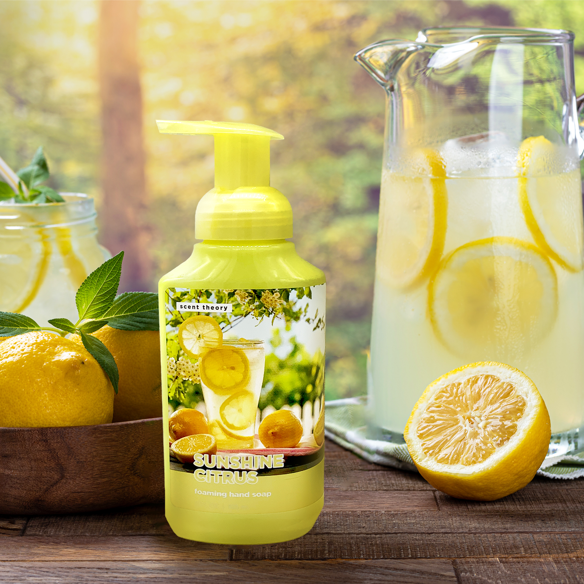 Scent Theory Foaming Hand Soap, Sunshine Citrus, 11 oz