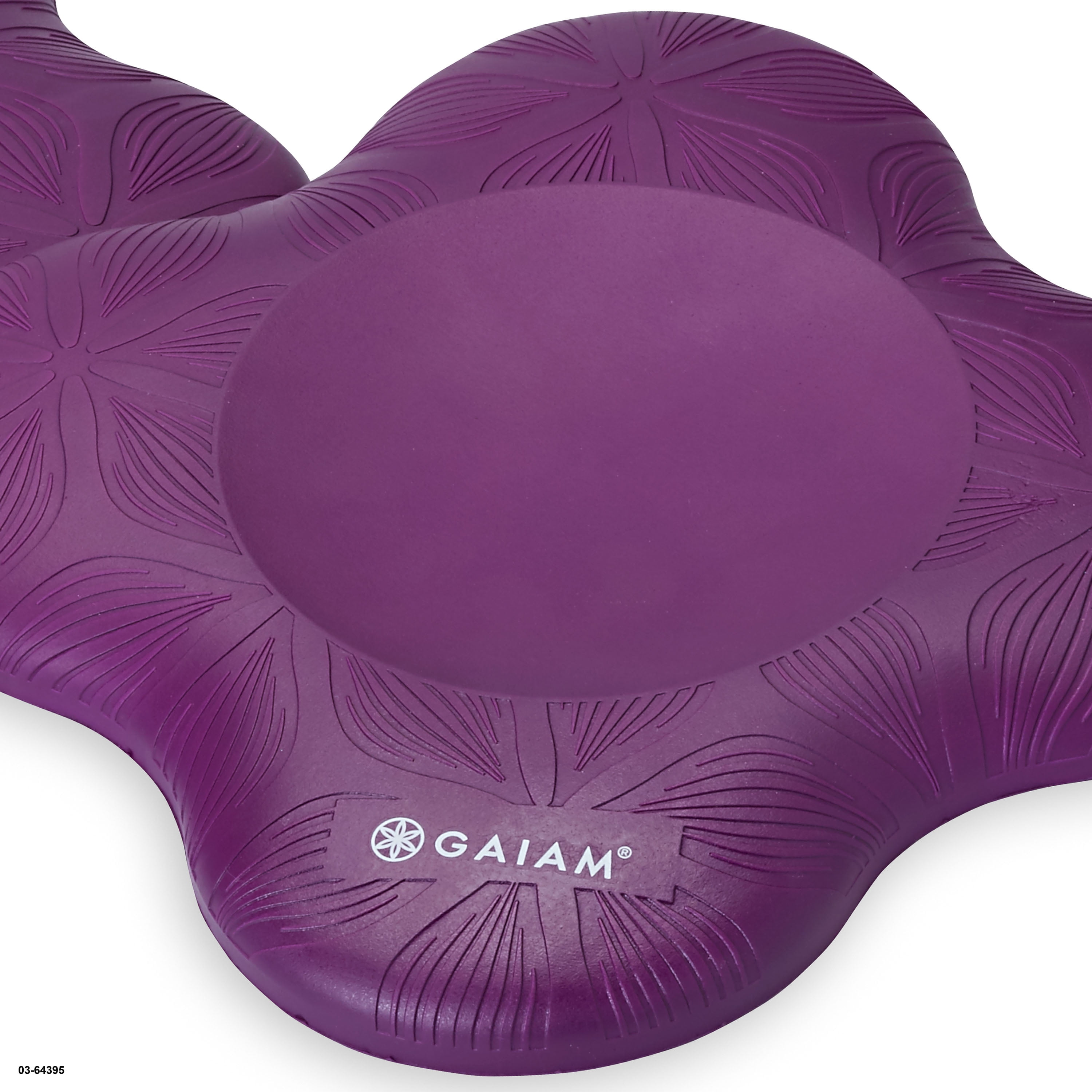 Gaiam Yoga Knee Pads (Set of 2) - Yoga Props and Accessories for Women /  Men Cus