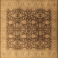 thumbnail image 1 of Ahgly Company Indoor Square Oriental Brown Traditional Area Rugs, 6' Square, 1 of 4
