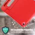 thumbnail image 6 of SaniMore iPad 10th Generation 2022 Case Kids, iPad 10.9 10th Gen Case for Children - Kiddie Series [Pencil Grove] [Handle Kickstand] Shockproof Boys Girls Cover, Red, 6 of 9