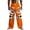 Orange, variant on Men's Pants Mens Work Pants With Deep Pockets And Water Resistant Adjustable Waist Classic Fit Soft Fabric With Pockets Zipper Pockets Quick Dry Breathable