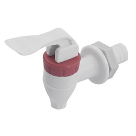 Replacement Blue Push Handle White Plastic Faucet For Water