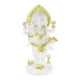 thumbnail image 4 of DIOS hindú estatua DIOS India Buda estatuilla decoración Blanco translúcido Gloria Estatua de Buda, 4 of 9