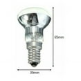 thumbnail image 3 of Replacement Light Bulb For Lava Lamp, Heat To Start Lava Motion 30W R39 E14 High Quality Light Bulbs, Warm White Edison Filaments For Indoor And Outdoor Decor Lighting, 3 of 5