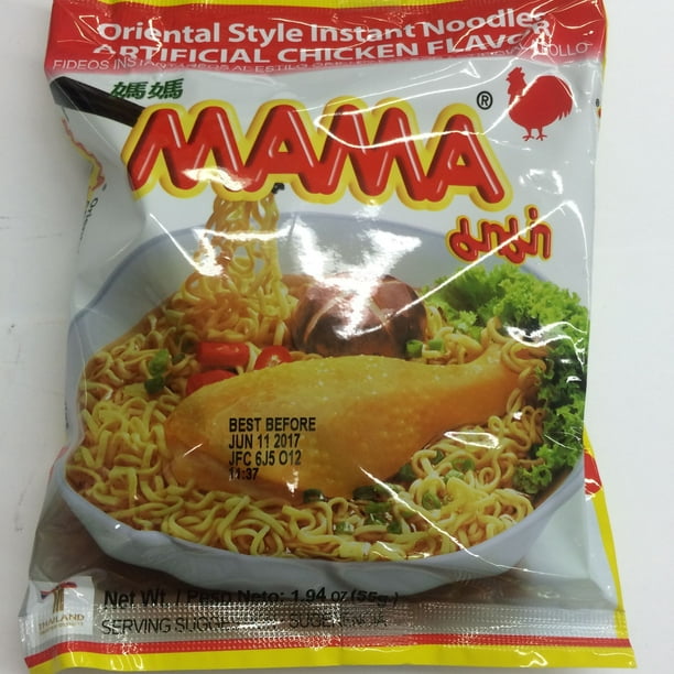 Mama Ramen Noodles Chicken Flavor, 1.94 oz