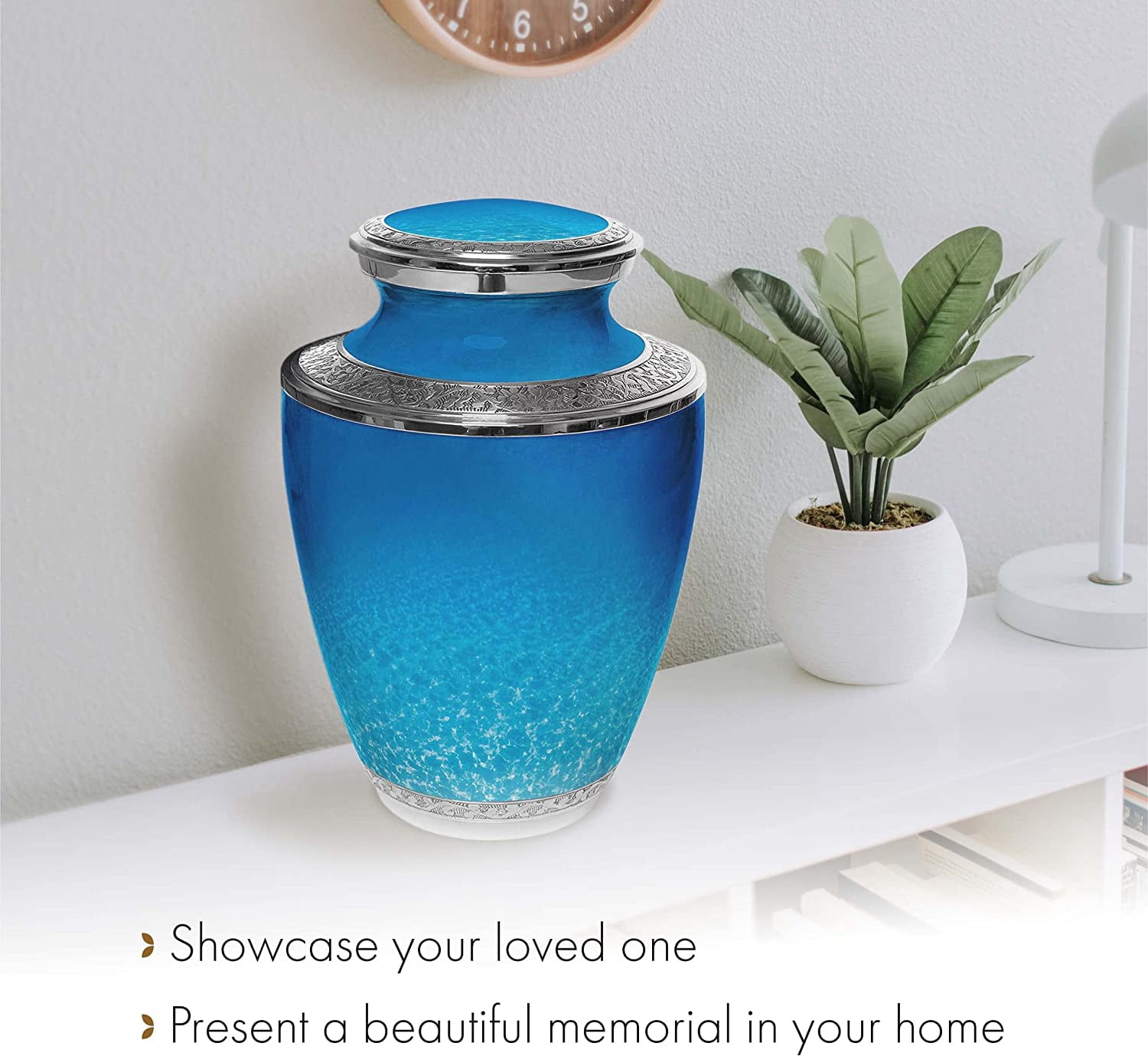 Ocean Tranquility Urn - Cremation Urns for Cremation Ashes Urns for Adult Cremation Ashes Urns for Ashes Urns for Adult Ashes - Cremation Urns for Human Ashes Large