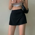 thumbnail image 2 of Tennis Skirt Women High Waist Sexy Girl Tight Bag Hip Short Skirt Summer Sports Culottes split A-line Mini skirt Y2K, 2 of 10
