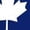 Blue, variant on Women's Keep Canada Flag T Shirt Versatile with Proud Statement Print