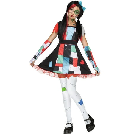 Rag Doll Sally Nightmare Before Christmas Girls Halloween Costume