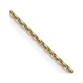 thumbnail image 2 of 14K Yellow Gold .90mm Diamond Cut Cable Chain Necklace Size 22, 2 of 5
