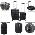 thumbnail image 3 of Set 2 Maletas Viaje Jony Mediano Con Candado 25kg Y 10 Kg Ruedas 360 Rigida, 3 of 5