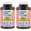 Psyllium Husks Veg Caps - 180 (Pack of 2)