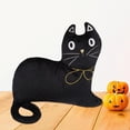 thumbnail image 1 of Almohada de peluche con forma de para decoración de Halloween, adorable y ligera, 32 x 39 cm, para dormitorio, sofá, cama, versátil, 1 of 8