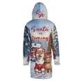 thumbnail image 2 of Santa is Coming Shiba Inu Merry Christmas Xmas Noel Truck Tree All Over Print 3D Hooded Duffle Toggle Coat Shibas Dog Lovers Gifts Idea - 02023, 2 of 6
