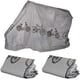 thumbnail image 3 of Lona para bicicletas cubierta para bicicletas garaje para bicicletas universal para bicicletas eléctricas / scooters, lona impermeable [100 cm x 210 cm] color: gris, 3 of 5