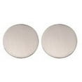 thumbnail image 2 of CRL RPPBBS Brushed Stainless 2" Blank Round Glass Presence Indicator Set, 2 of 2