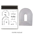 thumbnail image 3 of 2025 And Dies For Card Making 2025 2025 And Dies Sets For DIY Various Festivals Album Scrapbooking Birthdays Greeting Card（6）, 3 of 6