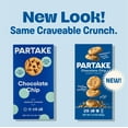 thumbnail image 4 of (2 pack) Partake Crunchy Chocolate Chip Cookies, Vegan & Gluten-Free, Shelf-Stable, Baked, 5.5 oz, 4 of 16