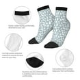 thumbnail image 5 of Naloa Polar Bears And Snowy Winter Ankle Socks for Women Non Slip Socks No Show Socks Classic Low Cut Casual Socks Casual Socks, 5 of 7