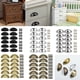 thumbnail image 5 of 12PCS Retro Kitchen Drawer Cabinet Door Handle Furniture Knobs Handware Cupboard Iron Antique Shell Pull Handles, 5 of 8