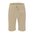 thumbnail image 7 of Mens Casual Cotton Linen Casual Elastic Waist Drawstring Lightweight Summer Beach Vacation Yoga Golf Shorts with Pockets Khaki 2Xl, 7 of 7