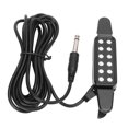 thumbnail image 3 of 2024 Guitar Pickup 12 Sound Holes Volume Amplifier Instrument Accessory for Acoustic Black, 3 of 5