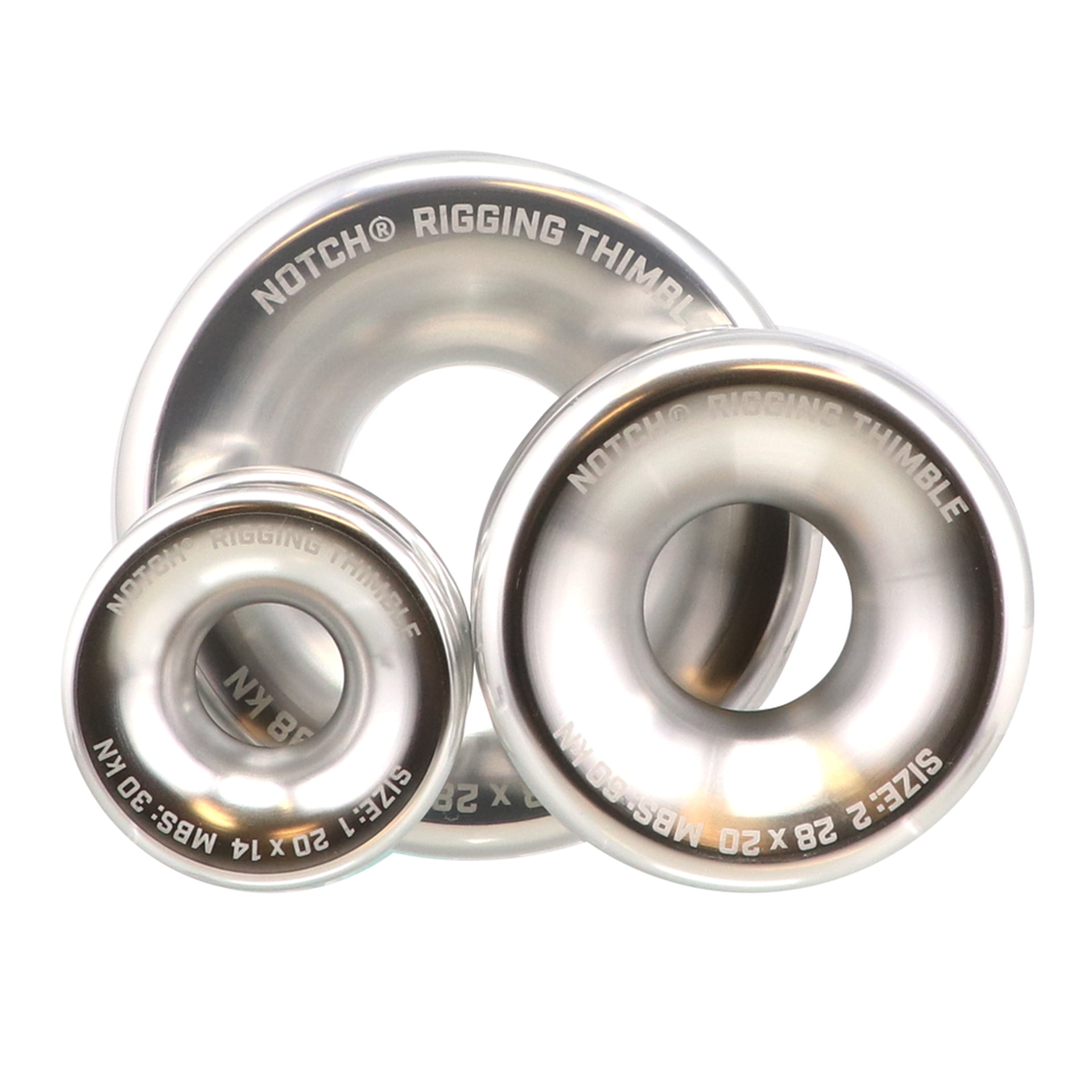 Notch Rigging Thimble Small # 1 (20mm x 14mm) (40465)