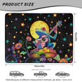 thumbnail image 6 of Psesaysky Anti-Slip Pet Cargo Protector 29" x 39", Psychedelic Frog Pattern Non-Slip Backing Trunk Protection Cargo Liner Durable Auto Trunk Mat for Auto Interior, 6 of 6