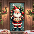 thumbnail image 6 of Festive Christmas Santa Claus Banner Decorative Ornaments Ho Ho Ho for Holiday Party Celebration Indoor Decoration, 6 of 9