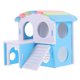 thumbnail image 1 of EXHUMKY Casa Para Hámster De Dos Niveles En PVC Con Y Durabilidad, 1 of 6