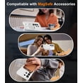 thumbnail image 4 of Magnetic Galaxy S26 Ultra Matte Case, Military-Grade Anti-Drop Non-Slip Cover with Built-In Kickstand,Clear Matte, 4 of 7