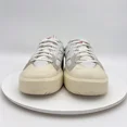 thumbnail image 2 of New Balance Men Size 7.5D CT3020C White Grey Leather Suede Training Shoes, 2 of 6