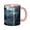 Pink, variant on Wolf Coffee Mug Fun Custom Ceramic Mugs 11oz Black