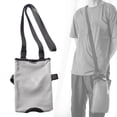 thumbnail image 4 of Urinary Drainage bag for Home Travel Privacy bag Leg Support Cover Adjustable Strap Incontinent People Elderly Grey, 4 of 9