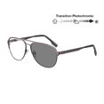 thumbnail image 2 of Photochromic Bifocal Reading Glasses Optical Hyperopia Metal Frame UV400 Sunglasses, 2 of 5