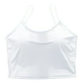thumbnail image 2 of MuXiKeJi Clothes Womens Cotton Camisole Adjustable Strap Tank Tops with Shelf Bra Stretch Undershirts, 2 of 4
