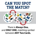 thumbnail image 4 of MasterPieces Officially Licensed NFL Carolina Panthers Spot It Game for Kids and Adults, 4 of 4