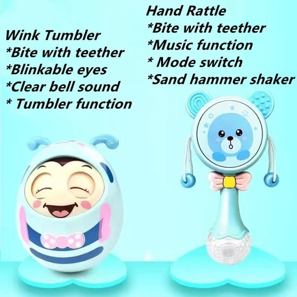 Juguete de dentición Montessori Bee Wink para bebé, niño pequeño juguete para, regalo para recién nacido de 3-6-12 meses, 2022